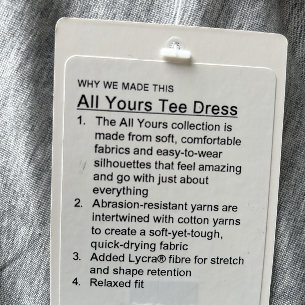 All Yours Tee Dress Dress - Picture 4 of 5